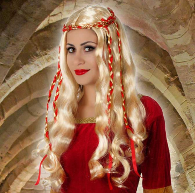 Wig with Braids 31803 Blonde