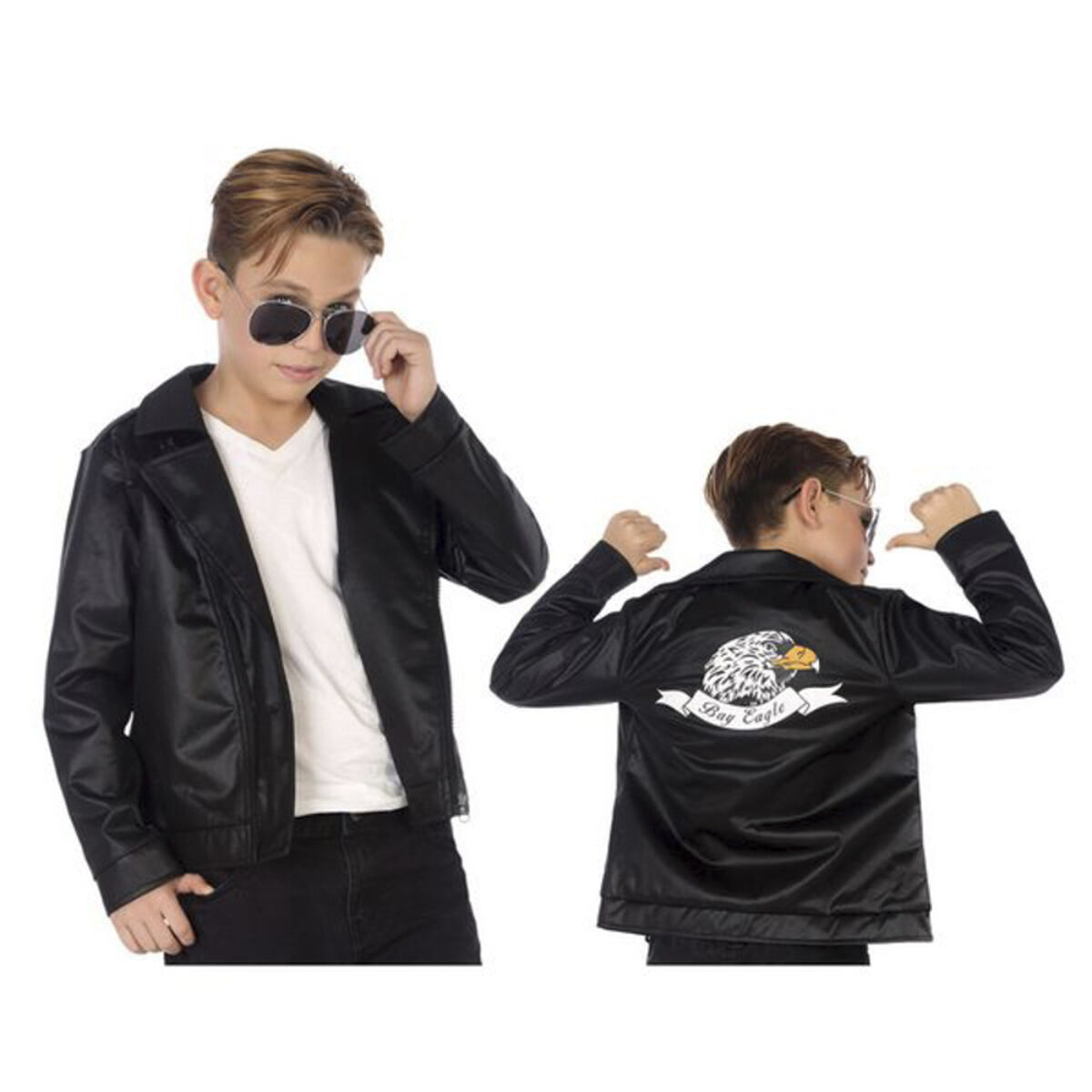 Costume for Children Black (1 Piece) 5-6 Years